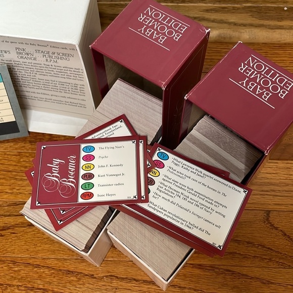 Trivial‎ Pursuit Baby Boomer Edition 1983 For use with Master Game - Picture 6 of 7